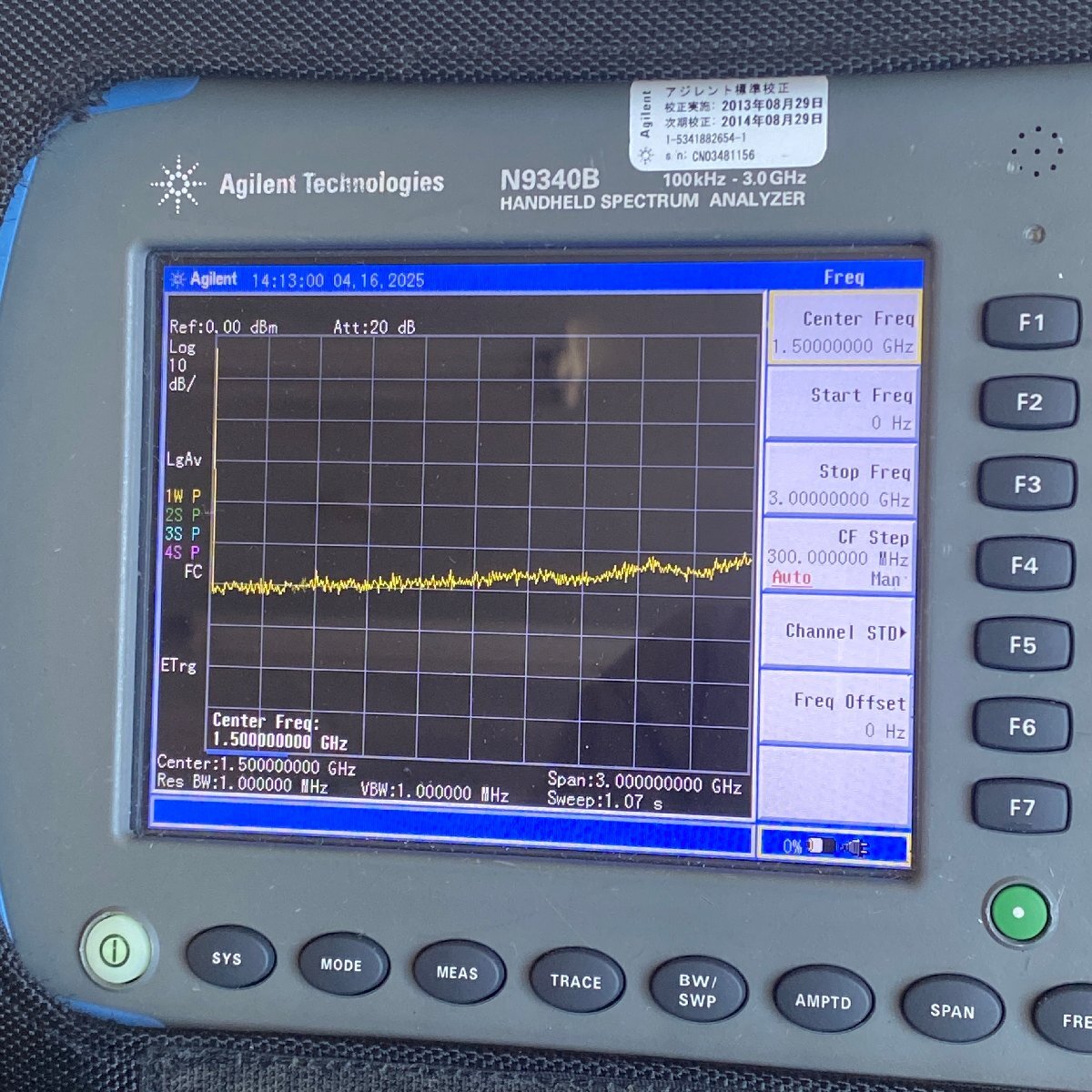 Agilent N9340B Spectrum Analyzer
