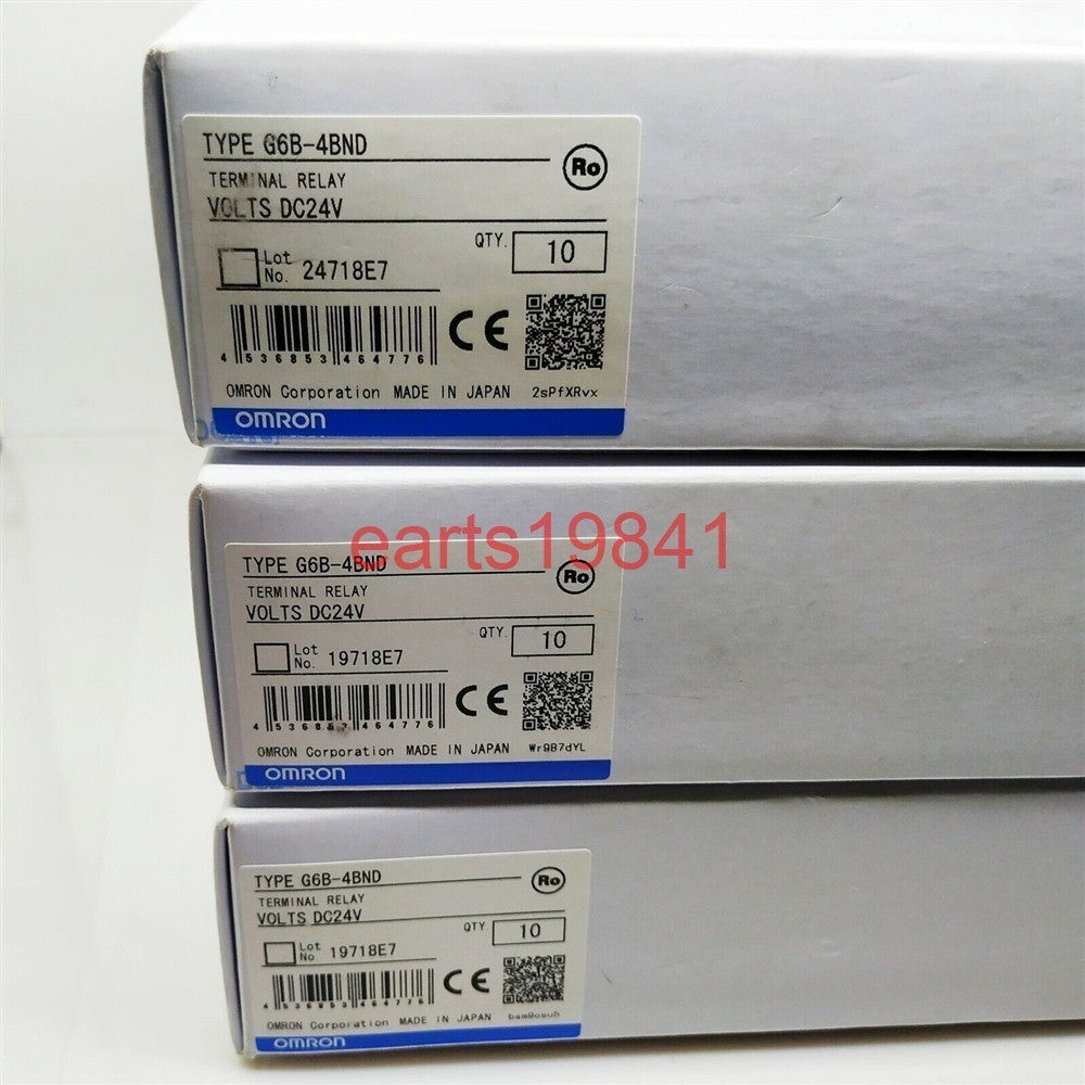 OMRON G6B-4BND Terminal Relay Set of 100 DC24V 24VDC [r1092977935]