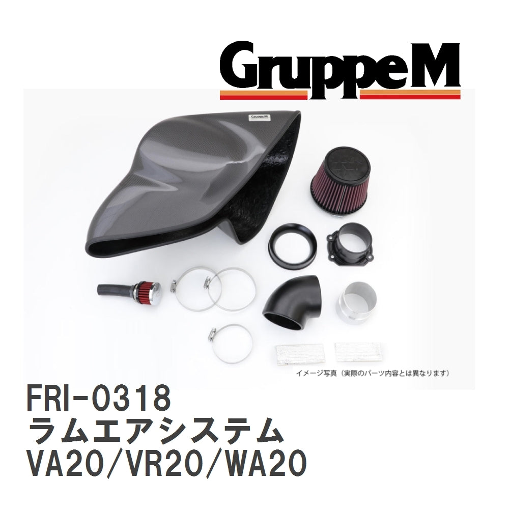 GruppeM M's K&N Ram Air System BMW 3 SERIES VA20 VR20 WA20 2.0 07-11 [l1129895335]