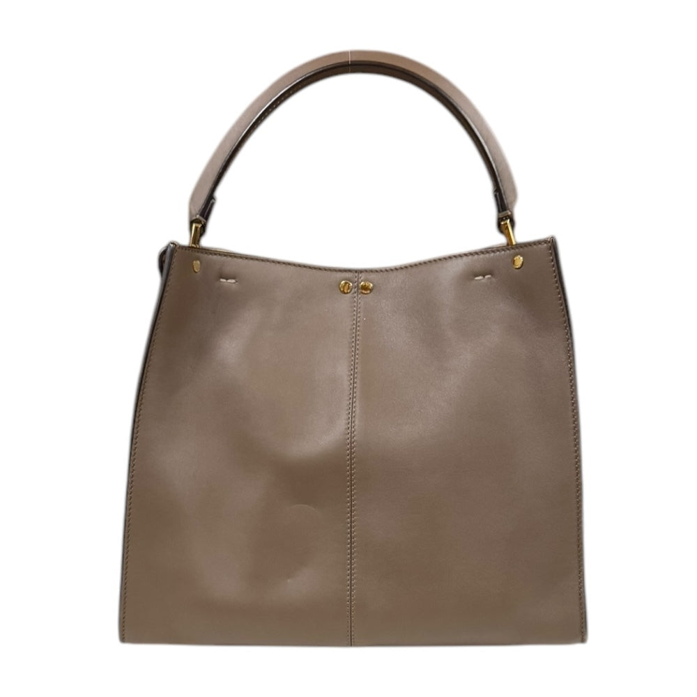 Fendi 8BN310 Shoulder Bag Leather Brown Ladies [u1179525486]