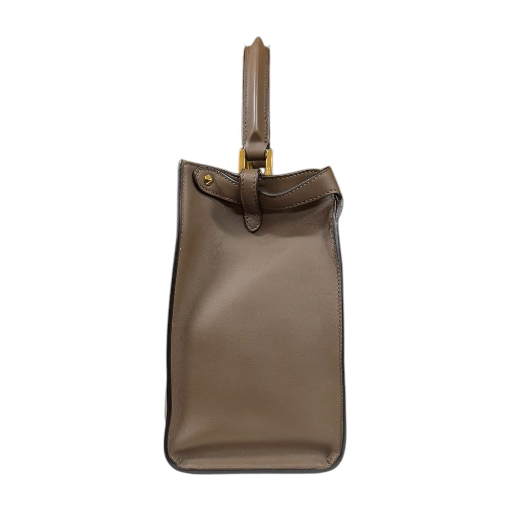 Fendi 8BN310 Shoulder Bag Leather Brown Ladies [u1179525486]