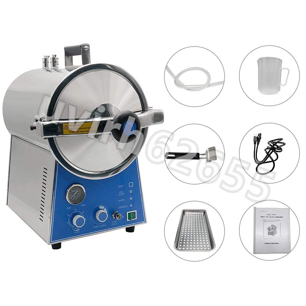 High-temperature Steam Sterilizer 24L Autoclave High Pressure Disinfection Sterilization [j1190832951]