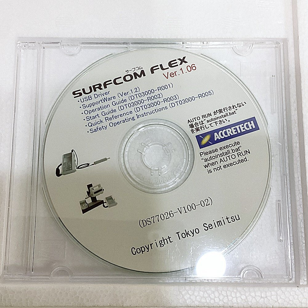 Tokyo Seimitsu ACCRETECH SURFCOM FLEX 35B Surface Roughness Measuring Instrument YA1H KA1006HF [d1195170846]