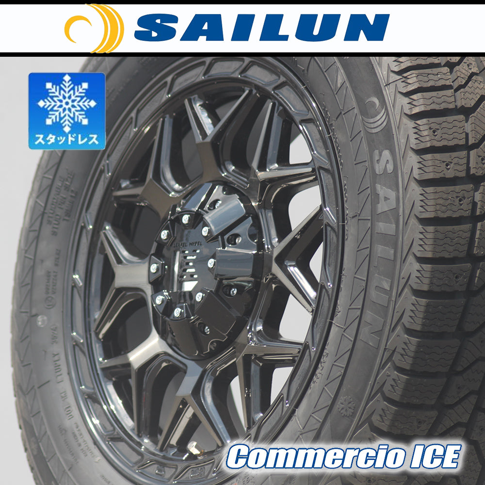 [Car model] Hiace 200 series HIACE｜2024 studless SAILUN Commercio ICE 215/65R16 16 inch 4 piece set LEXXEL InFerno vehicle inspection compatible [o1197118812]