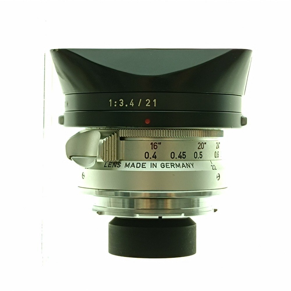 Leica SUPER-ANGULON 1:3.4 /21 11103M Camera Lens Manual Focus with Box [s1197630164]