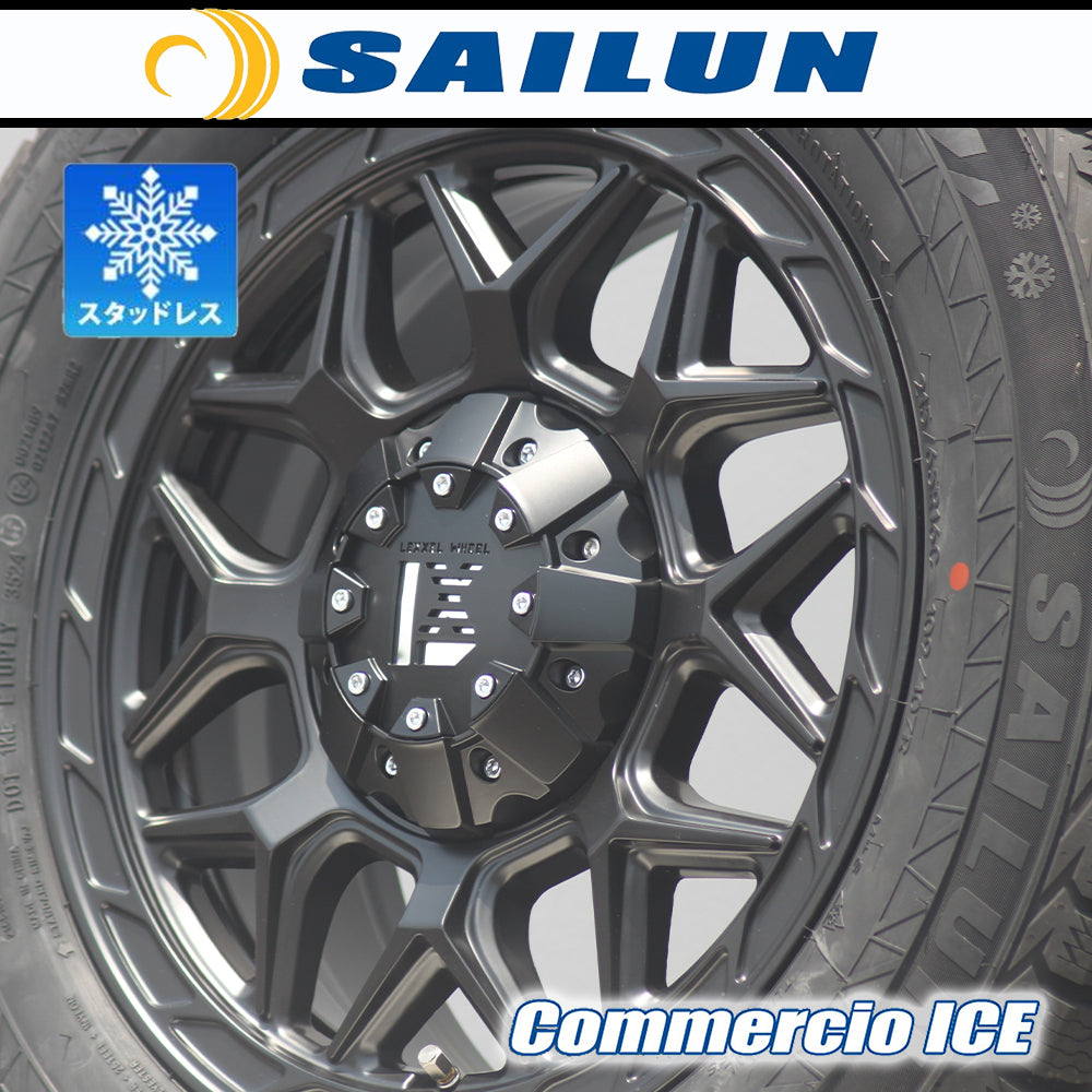 [Car model] 200 series HIACE | Studless 2024 vehicle inspection compatible InFerno siren 215/65R16 16 inch new set of 4 [s1205495230]
