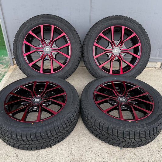 [Special price reduction! ] Hiace 200 series studless tire wheel SAILUN 215/60R17 17 inch Zerobreak FORCE new set of 4 [u1206143474]