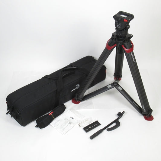 Sachtler ace XL Tripod Head + Flowtech 75 Carbon Tripod Set with Soft Case [m1209980557]