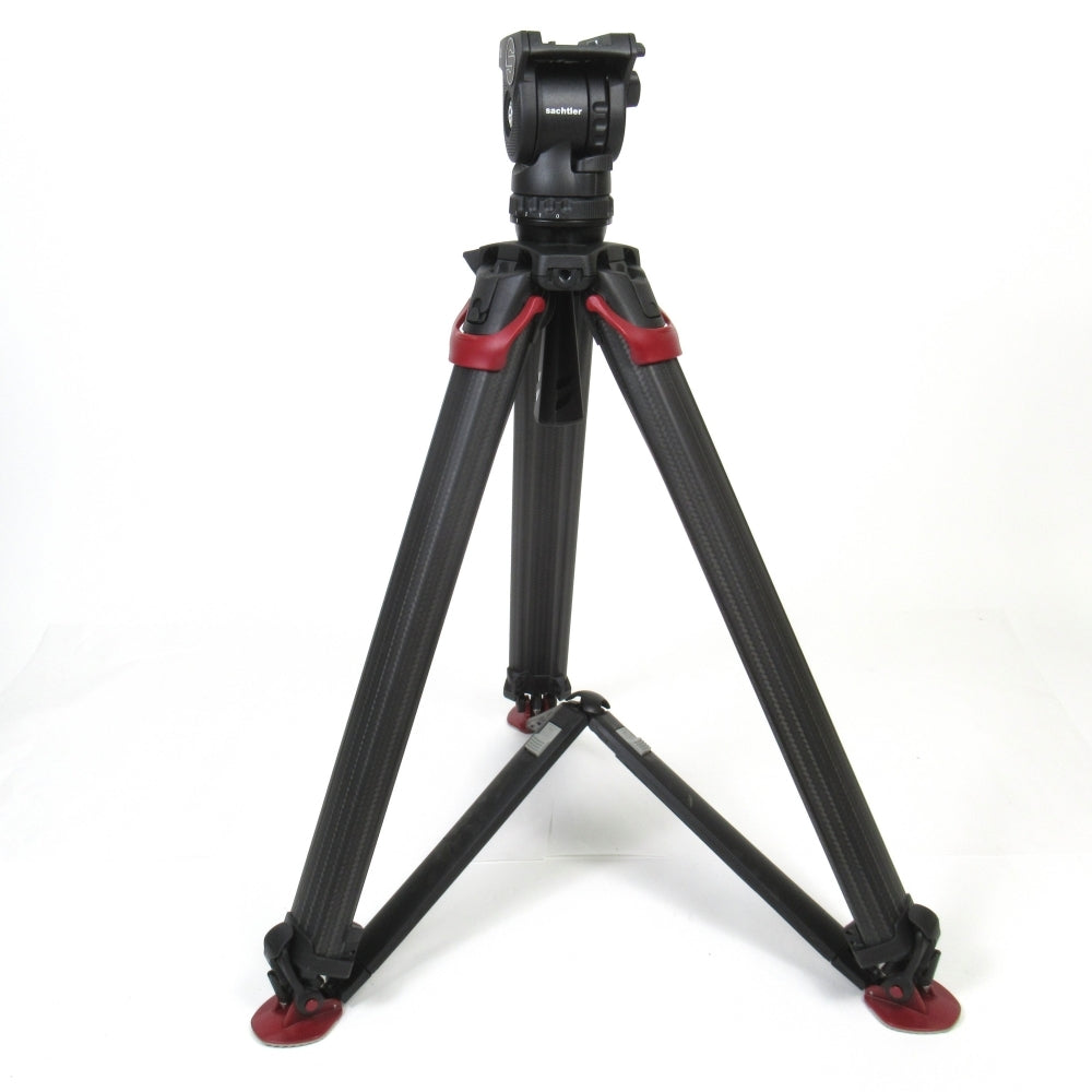 Sachtler ace XL Tripod Head + Flowtech 75 Carbon Tripod Set with Soft Case [m1209980557]