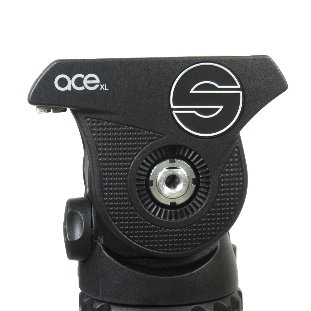 Sachtler ace XL Tripod Head + Flowtech 75 Carbon Tripod Set with Soft Case [m1209980557]
