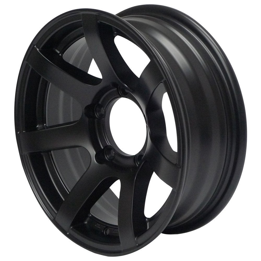 MUD-S7 16 inch 5.5J -20 Matte Black + DUNLOP GRANDTREK PT5 225/70R16 103H [p1211586951]