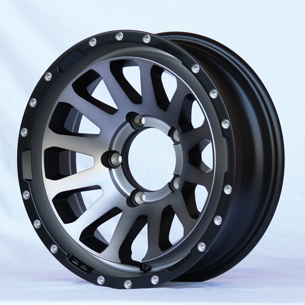 MUD-ZEUS 16 inch 5.5J DUNLOP GRANDTREK PT5 175/80R16 Tire Set [j1211577588]