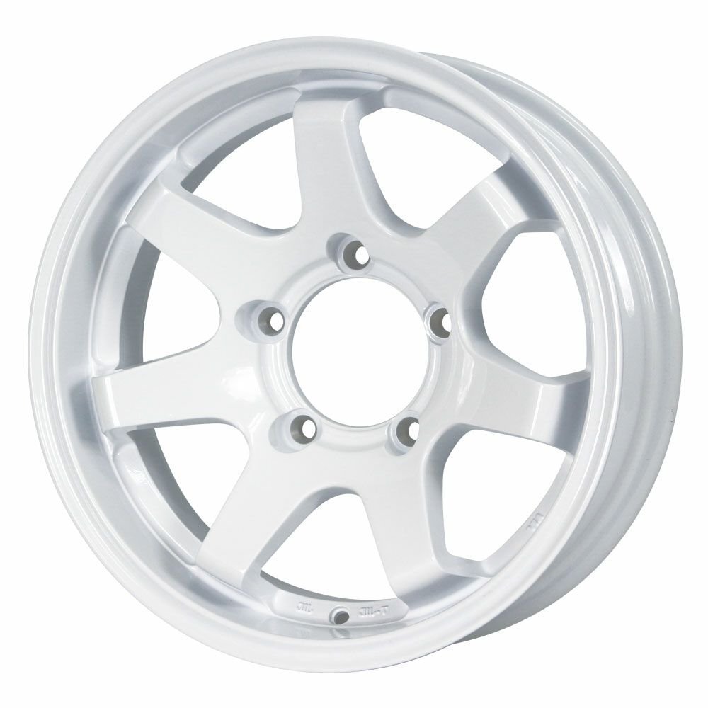 MUD-SR7 16 inch 5.5J -20 Shine White Wheels DUNLOP GRANDTREK PT5 225/70R16 103H Tires [u1211582877]