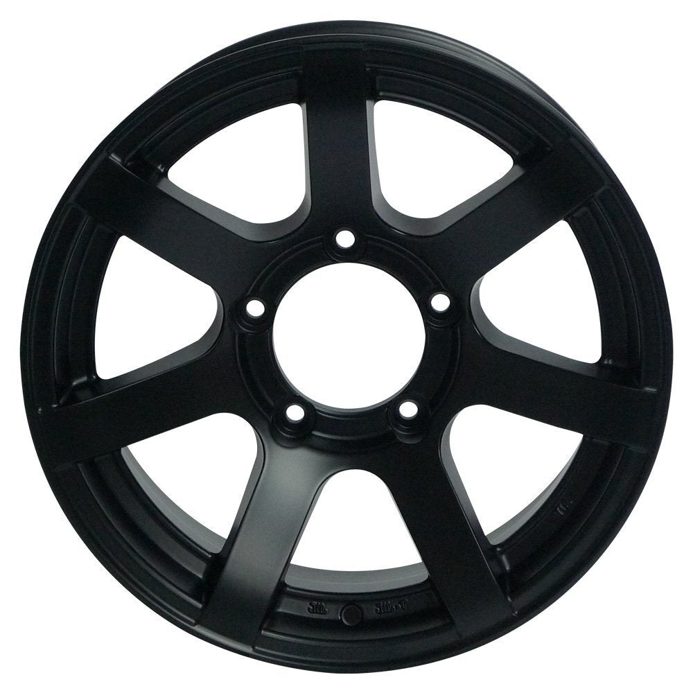 MUD-S7 16 inch 5.5J -20 Matte Black + DUNLOP GRANDTREK PT5 225/70R16 103H [p1211586951]