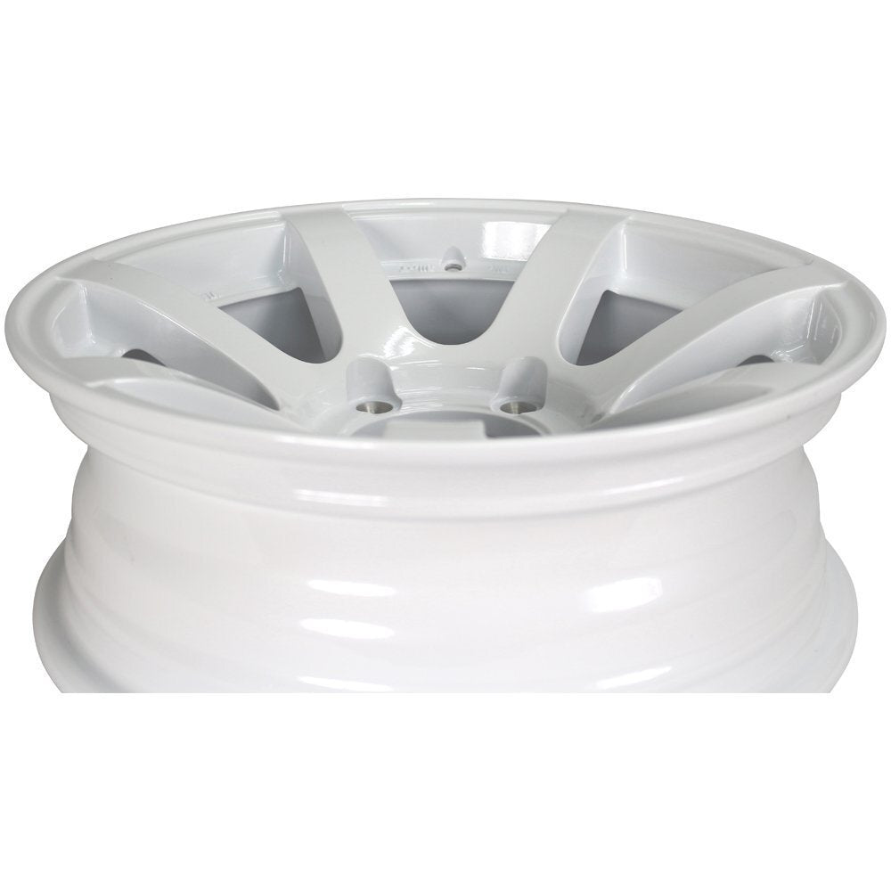 MUD-S7 16 inch 5.5J -20 Shine White Wheels + DUNLOP GRANDTREK PT5 175/80R16 91S Tires [f1211581873]
