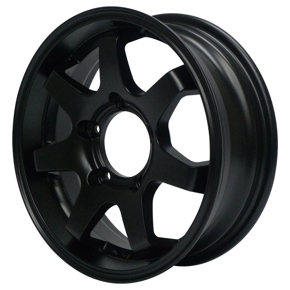 MUD-SR7 Jimny 5.5J+20 Matte Black DUNLOP GRANDTREK PT5 175/80R16 Set of 4 [n1211581142]