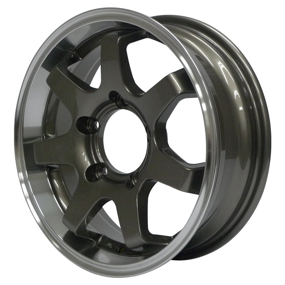 MUD-SR7 Jimny 5.5J+20 Gunmetal DUNLOP GRANDTREK PT5 175/80R16 91S Set of 4 [d1211582674]