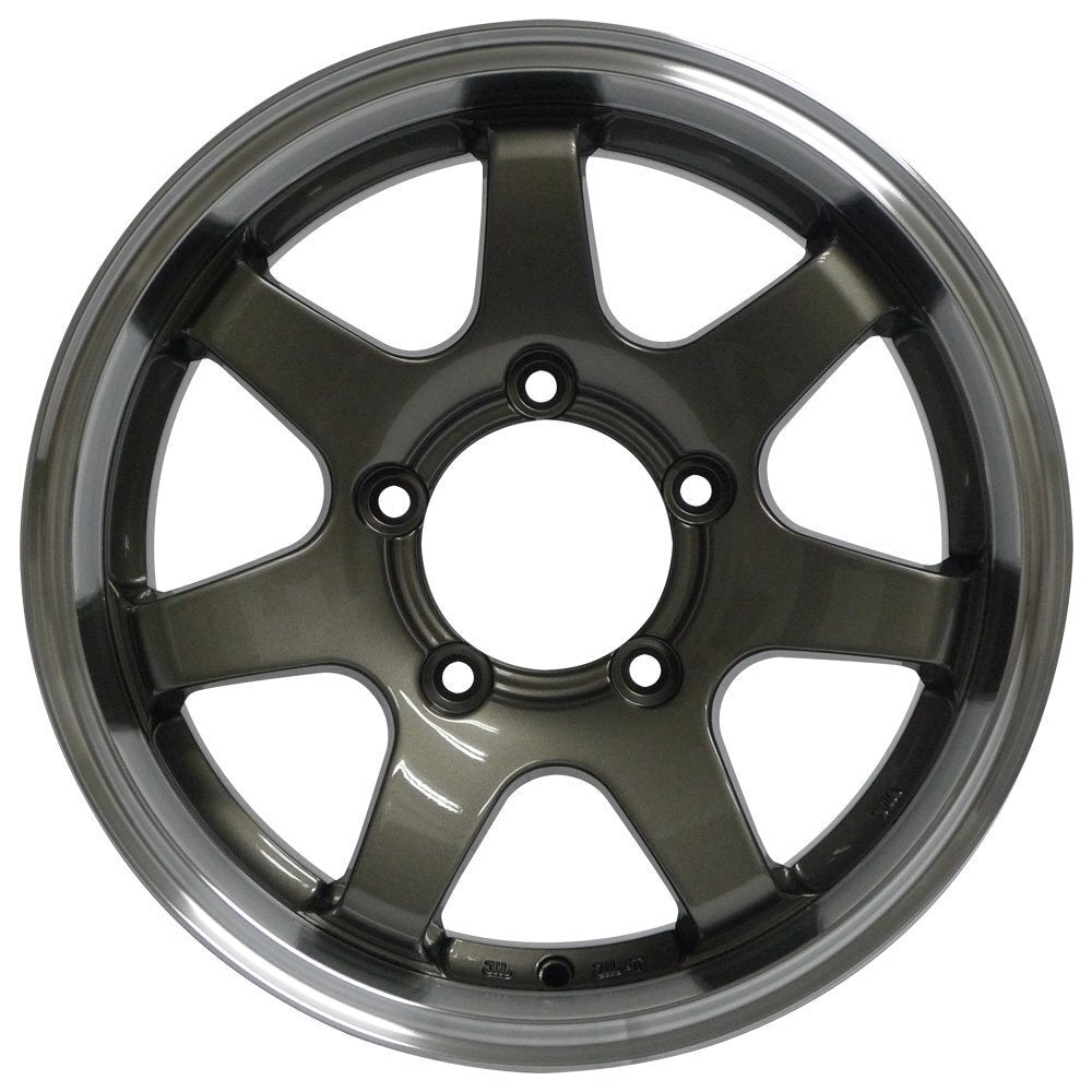 MUD-SR7 Jimny 5.5J+20 Gunmetal DUNLOP GRANDTREK PT5 175/80R16 91S Set of 4 [d1211582674]