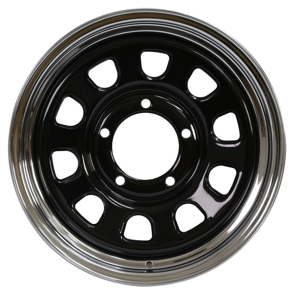 Matsudoya Second Son Iron Core 6.0J +20 Black DUNLOP GRANDTREK AT5 175/80R16 91S Set of 4 [n1211582583]