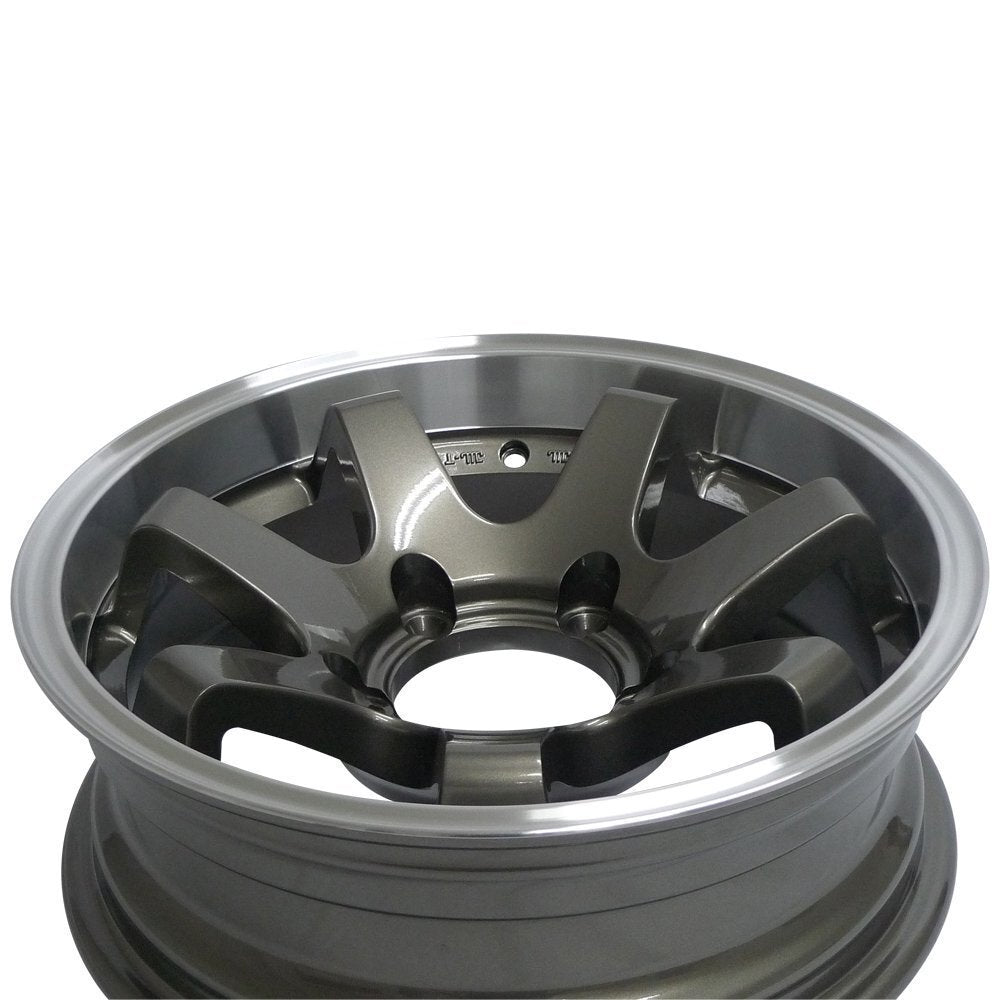 MUD-SR7 Jimny 5.5J-20 Gunmetal DUNLOP GRANDTREK PT5 175/80R16 Set of 4 [t1211583581]