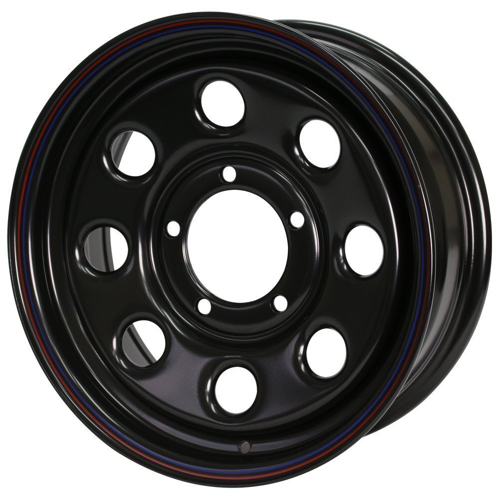 Matsudoya Third Son Tetsuhachi 6.0J +20 Black DUNLOP GRANDTREK AT5 175/80R16 91S Set of 4 [g1211888567]