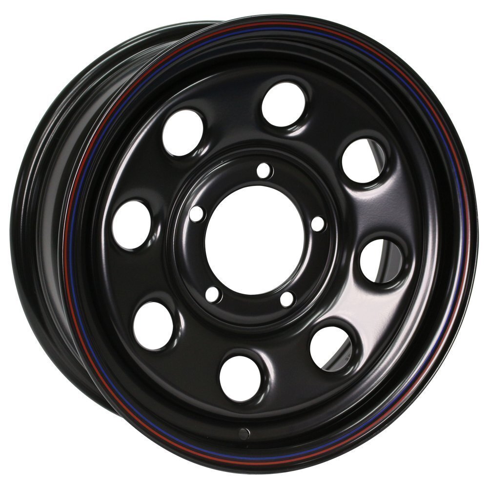 Matsudoya Third Son Tetsuhachi 6.0J +20 Black Set of 4 DUNLOP GRANDTREK AT5 175/80R16 91S [u1211893412]