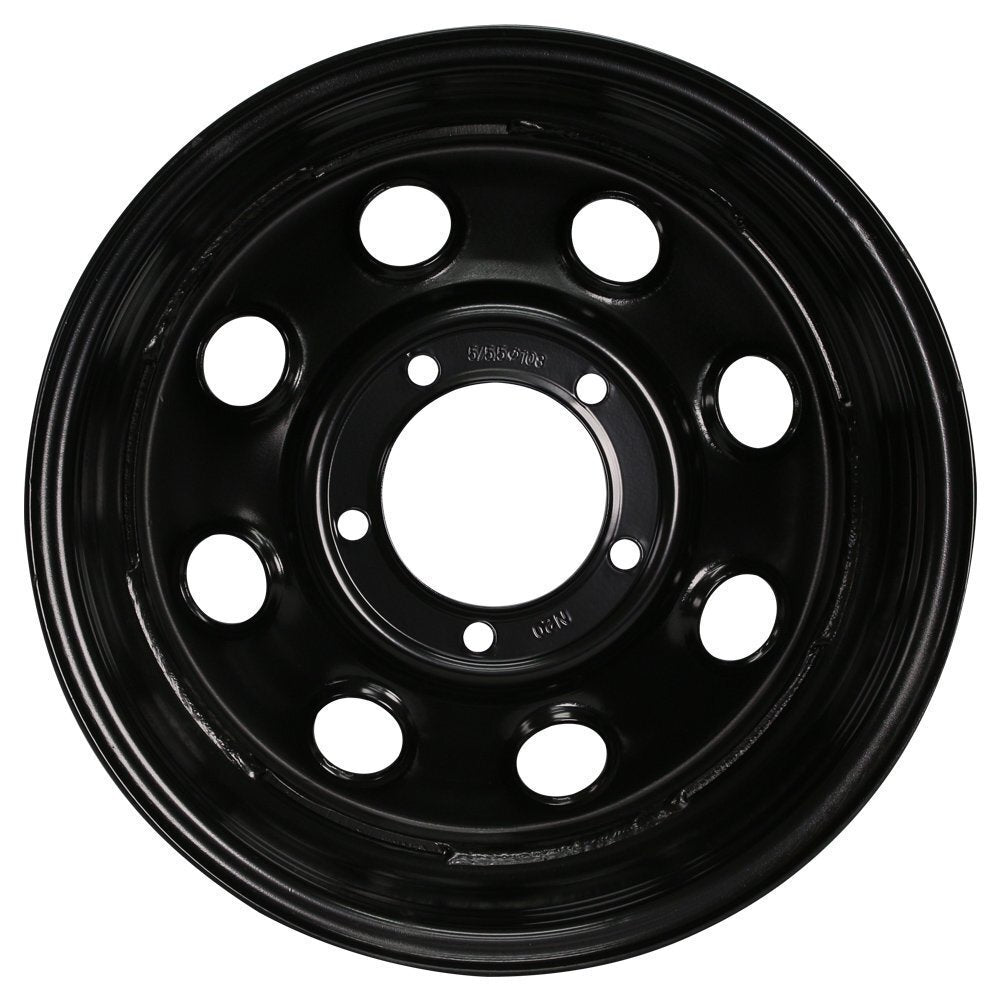 Matsudoya Third Son Tetsuhachi 6.0J -20 Black Wheel Set DUNLOP GRANDTREK AT5 175/80R16 91S [w1211891869]