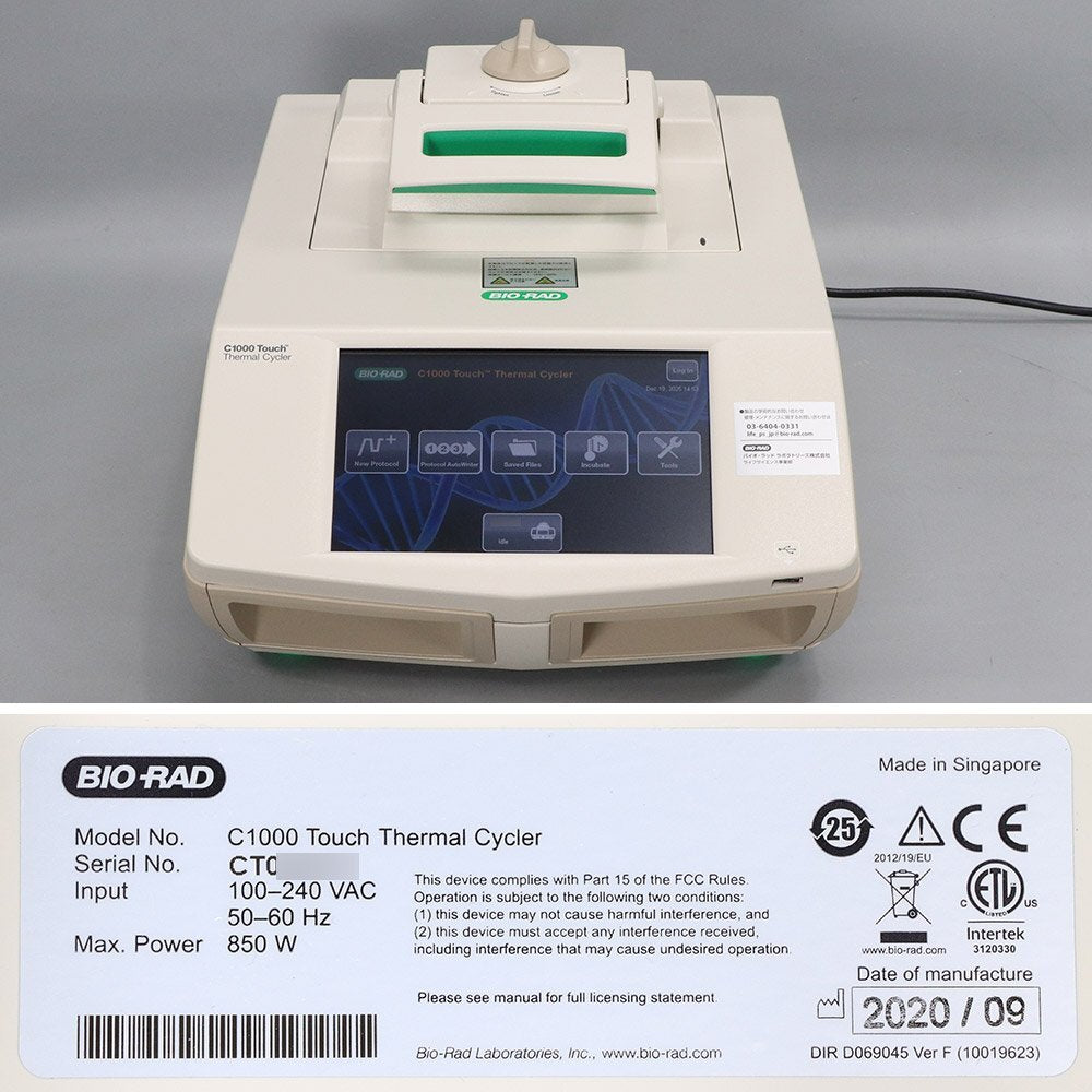 BIO RAD C1000 Touch Thermal Cycler [e1214021009]