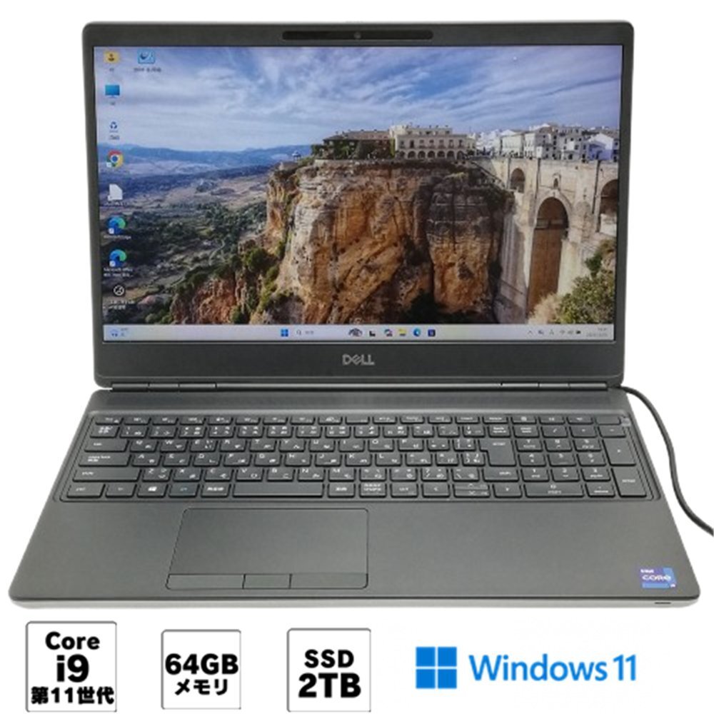 NVIDIA RTX A5000 → DELL Precision 7560 → Gaming Laptop Core i9 11950H 64GB 2TB SSD Wireless Windows 11 Office [d1213740086]