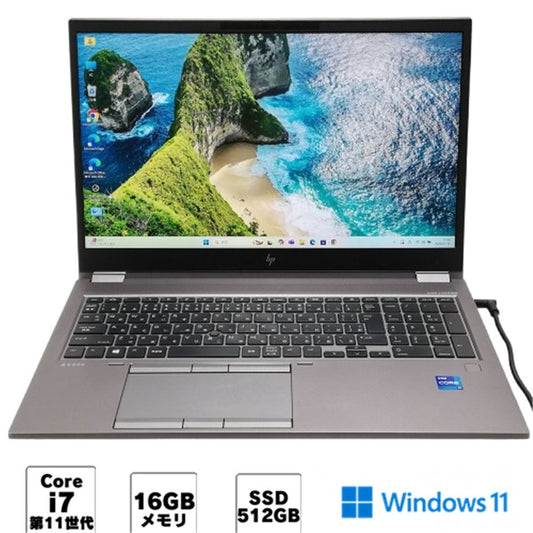 HP ZBook Fury G8 Laptop 15.6in Core i7 11800H 16GB SSD NVIDIA Windows 11 [r1216218586]