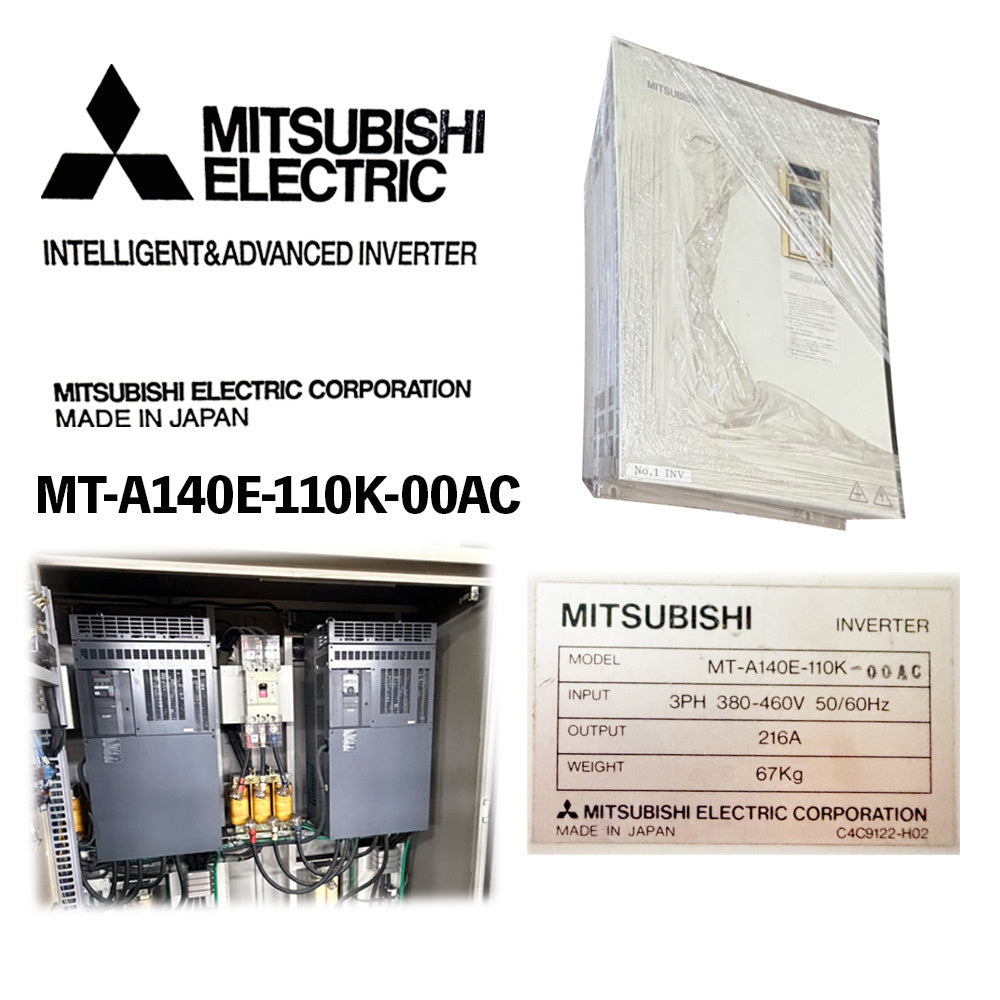 Mitsubishi Electric MT-A140E-110K-00AC Inverter 3PH 380-460V 216A (open box) [b1236353894]