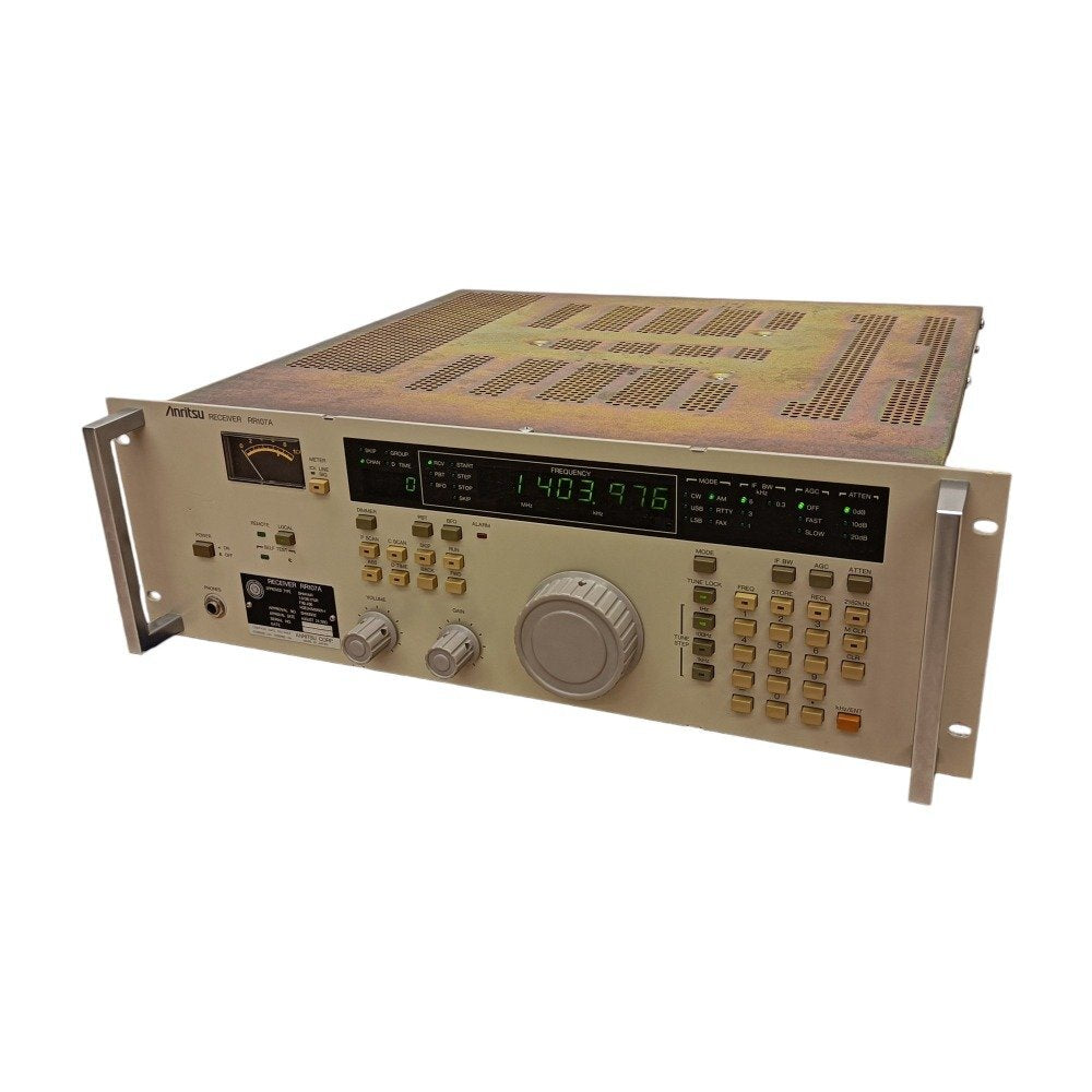 Anritsu RR107A SHM1AR MF/HF Receiver 2182 kHz GMDSS (for parts or not working) [n1246238120]