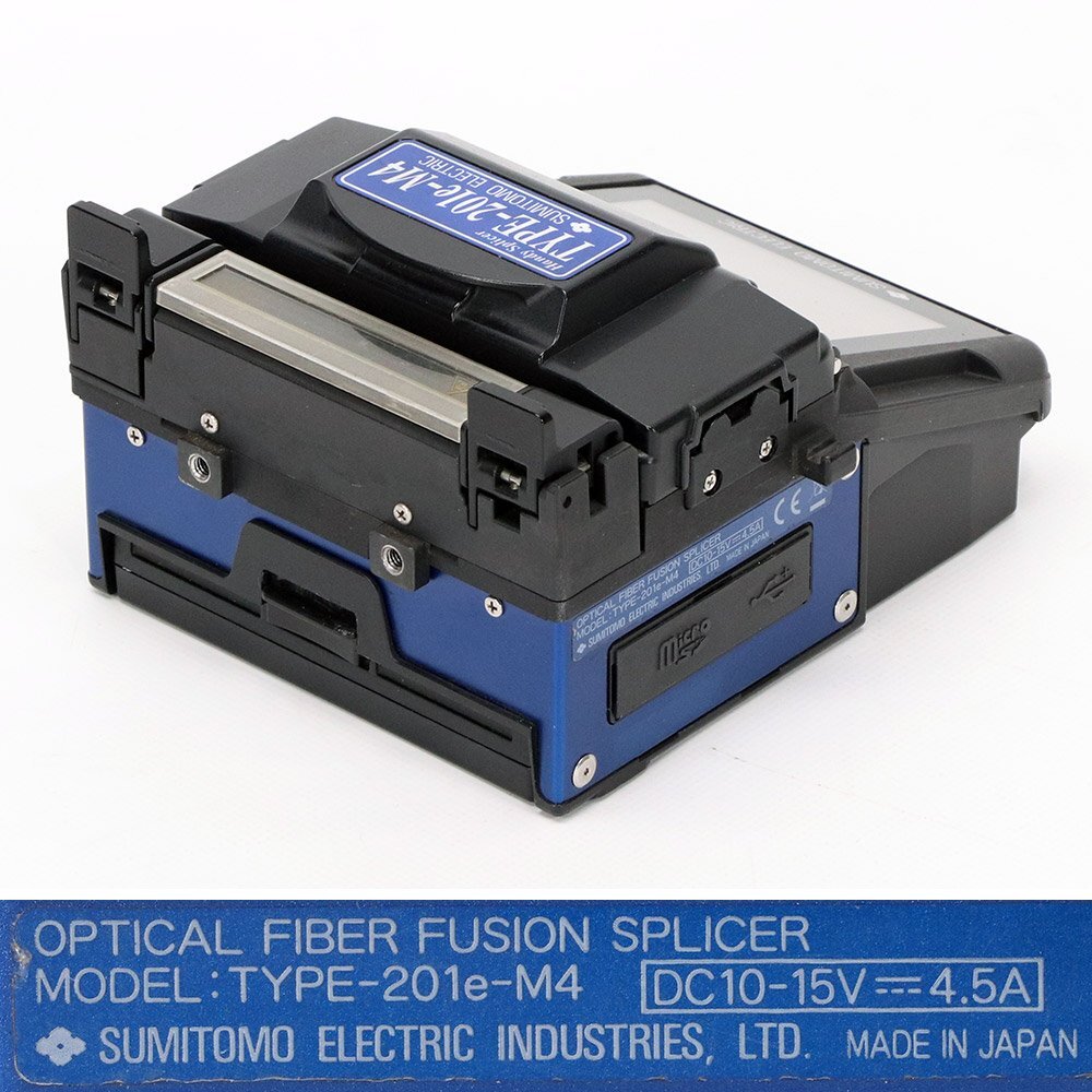 Sumitomo Electric TYPE-201e-M4 Fusion Splicer Total Discharge Count 7703 [f1246244151]