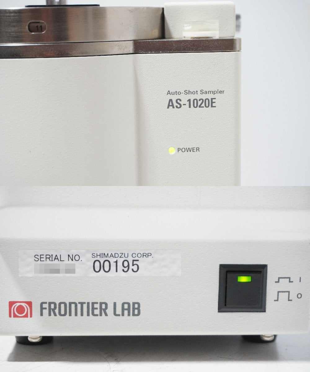 Frontier Lab AS-1020E Auto-Shot Sampler and EGA/PY-3030D Multi-Shot Pyrolyzer [f1233056715]