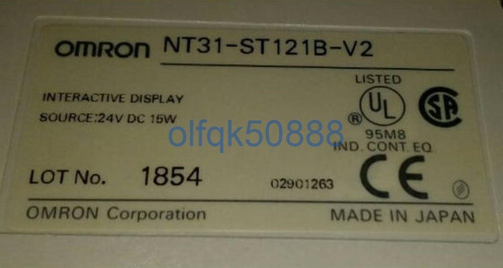 OMRON NT31-ST121B-V2 Touch Panel [q1100741572]