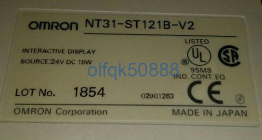 OMRON NT31-ST121B-V2 Touch Panel [q1100741572]
