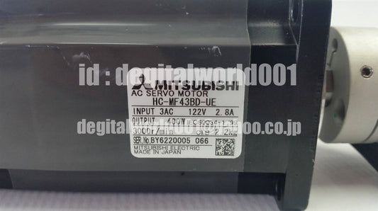 MITSUBISHI HC-MF43BD-UE Servo Motor [s1096930436]