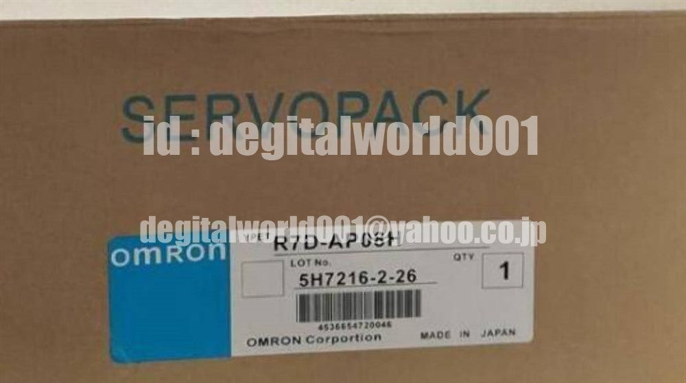 OMRON R7D-AP08H Servo Driver [p1097052034]