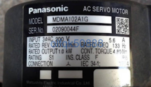 PANASONIC MDMA102A1G Servo Motor [w1100735675]