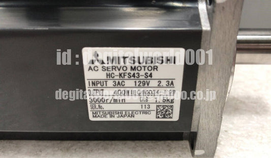 MITSUBISHI HC-KFS43-S4 Servo Motor [t1096917496]