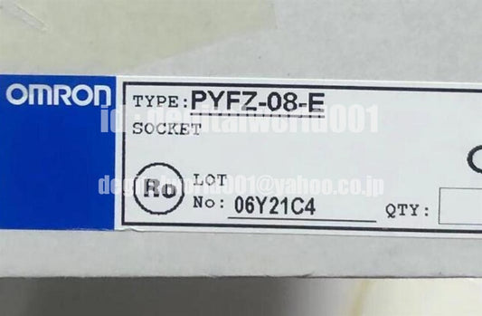 OMRON PYFZ-08-E Surface Connection Socket 500 Piece Set [m1096693196]