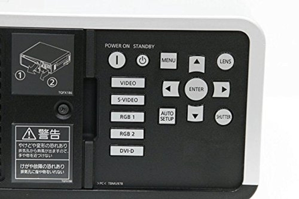 PANASONIC PT-D6000S Projector High Brightness 6500 Lumens HDMI Compatible [s663468342]