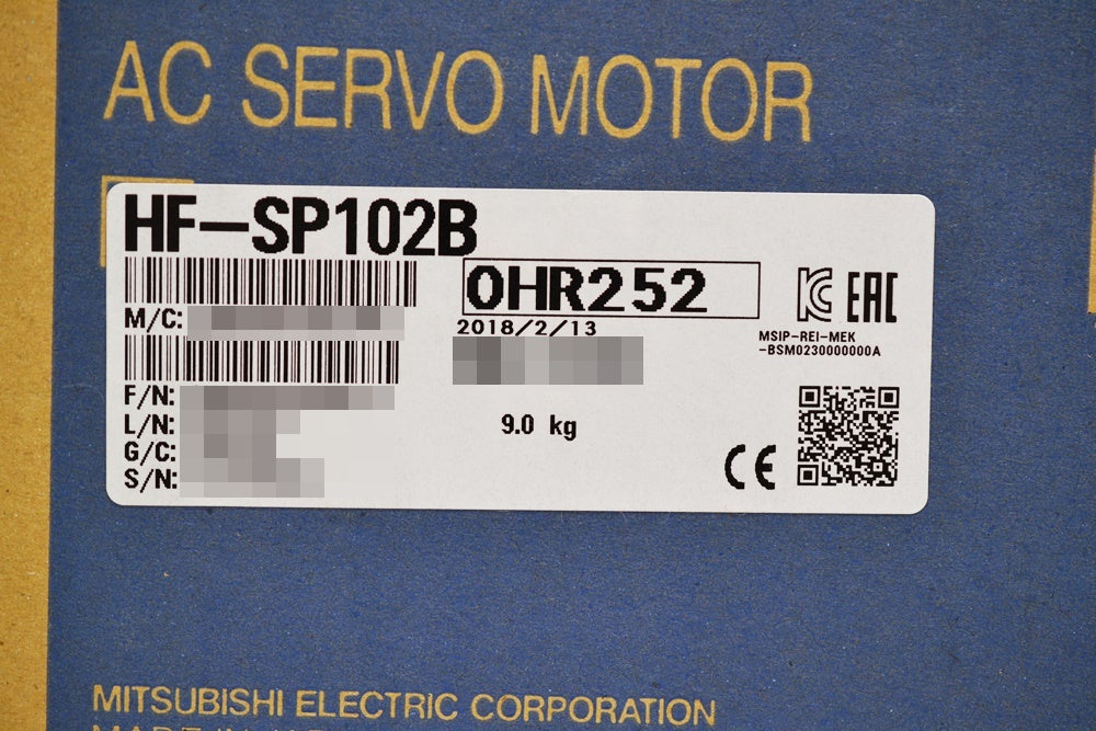 Mitsubishi Electric HF-SP102B Servo Motor [k527319267]
