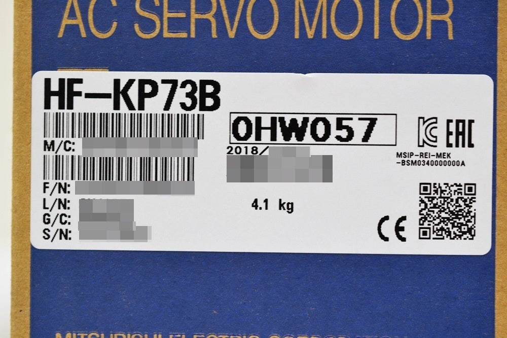 Mitsubishi Electric HF-KP73B Servo Motor [c1035037932]