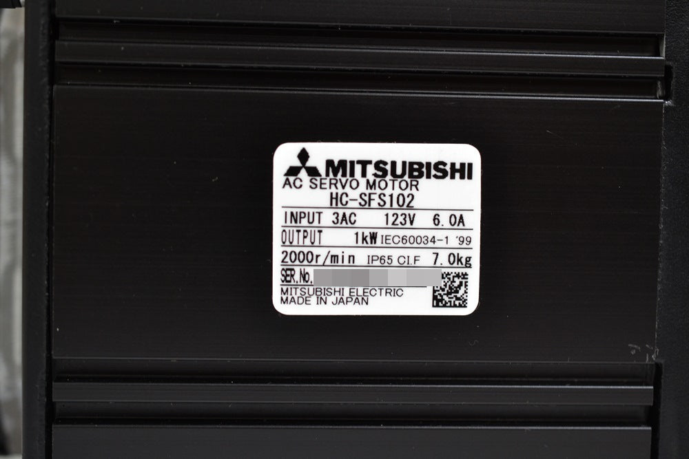 Mitsubishi Electric HC-SFS102 Servo Motor [c1088442700]