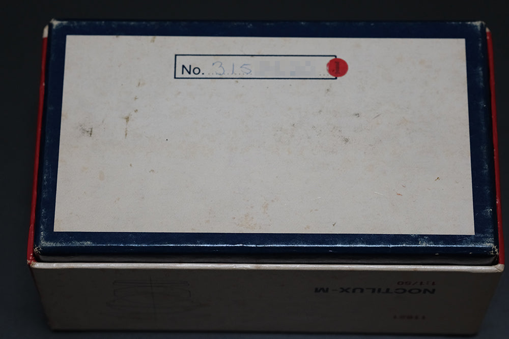 Leica Noctilux 50mm f1.0 E60 Lens Original Box [w1090570747]