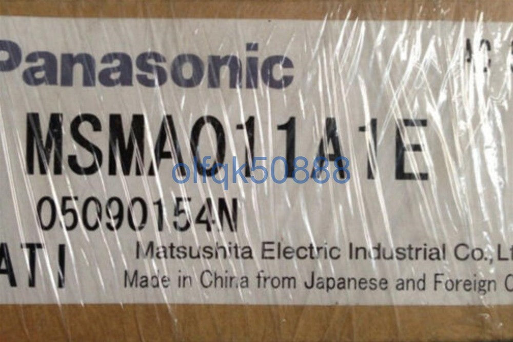 PANASONIC MSMA011A1E Servo Motor [l1100739425]