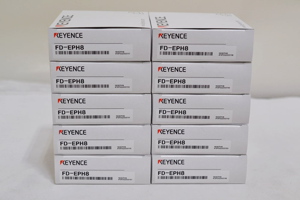 KEYENCE FD-EPH8 Flow Pressure Dual Sensor 10 Piece Set [b1161074590]