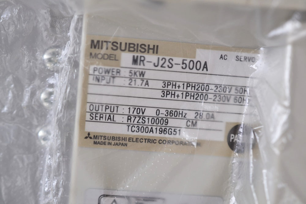 Mitsubishi Electric MR-J2S-500A Servo Amplifier [r1162546520]