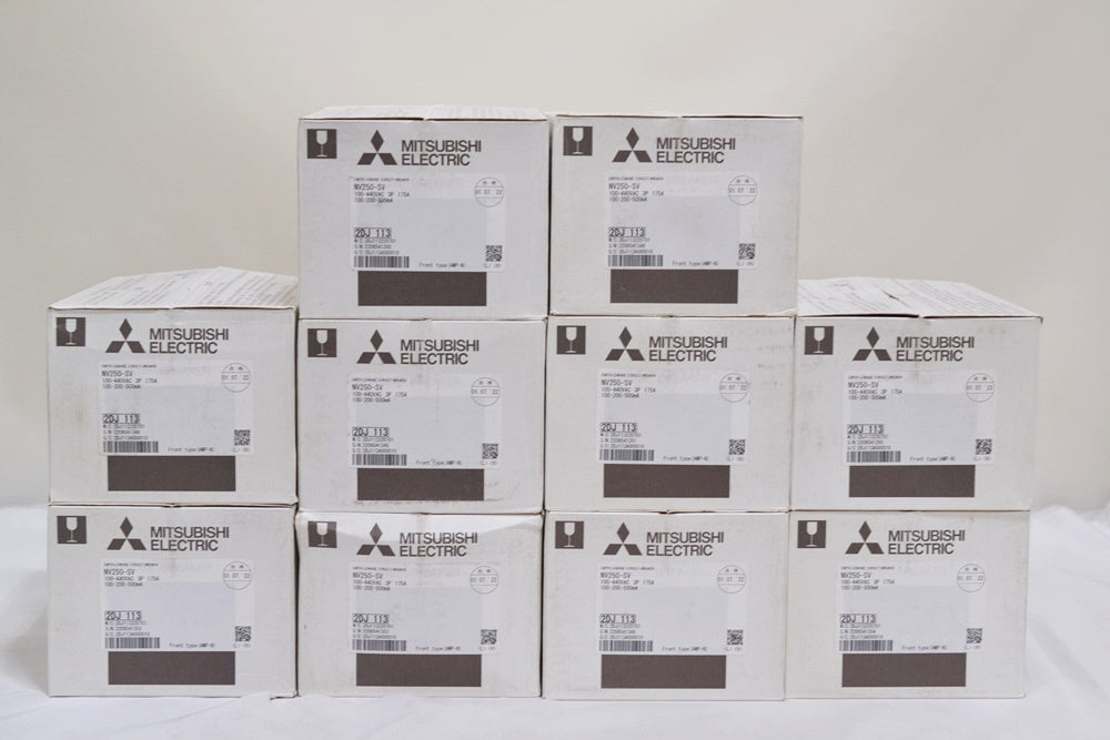 Mitsubishi Electric NV250-SV Circuit Breaker 3P 175A - Set of 10 [p1172310103]